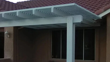 pergola attached to your home